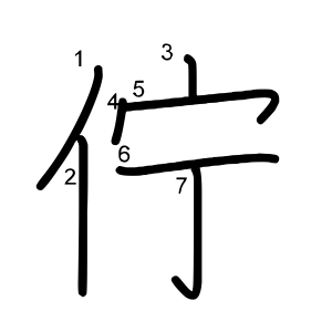 佇