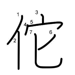 佗