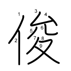 俊