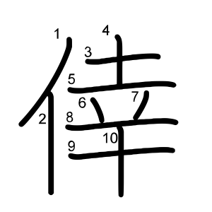 倖