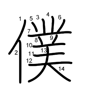 僕