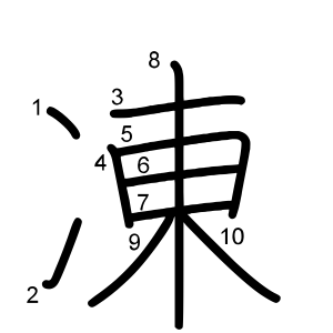 凍