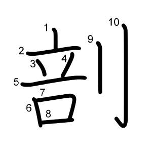 剖