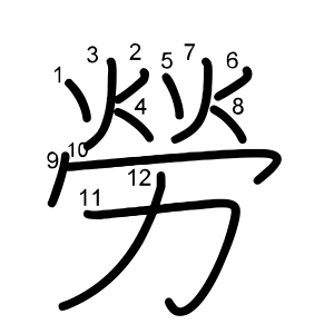 勞
