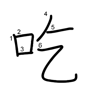 吃