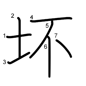 坏