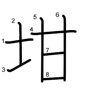 坩