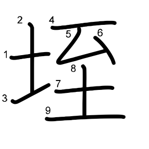 垤