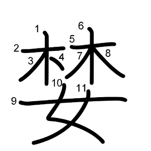 婪
