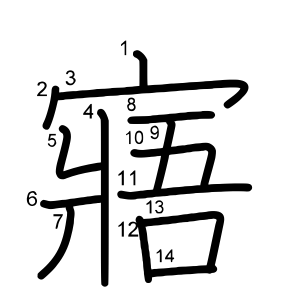 寤