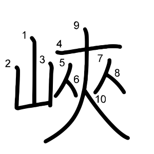 峽