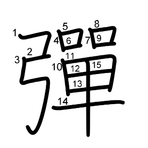 彈