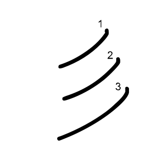 彡