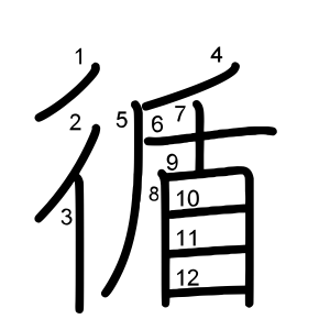 循