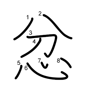 忿