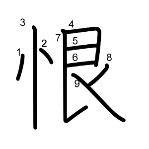 恨