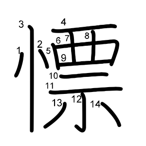 慓