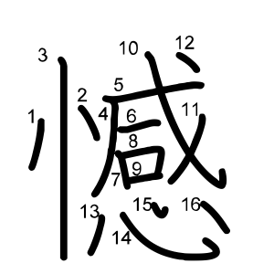 憾