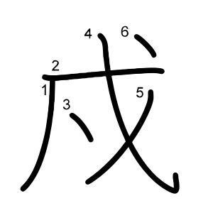 戍