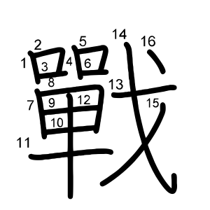 戰