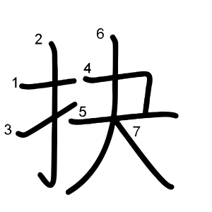 抉