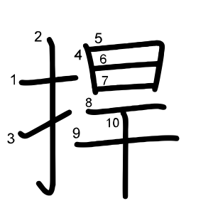 捍