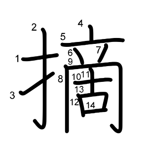 摘