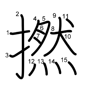 撚