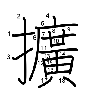 擴