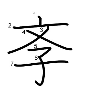 斈