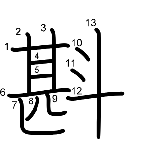 斟