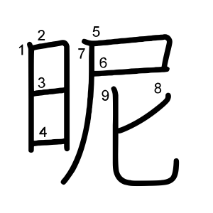 昵