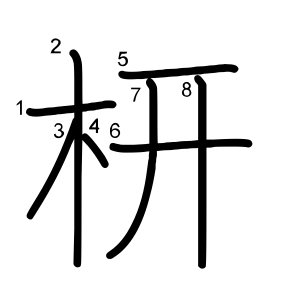 枅