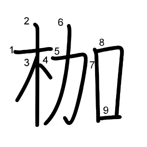 枷