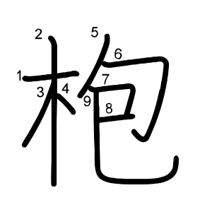 枹