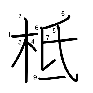 柢