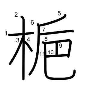 梔