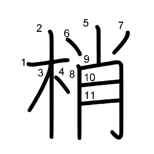 梢