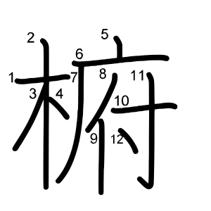 椨