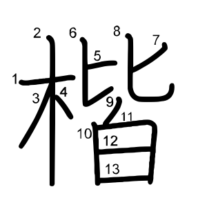 楷