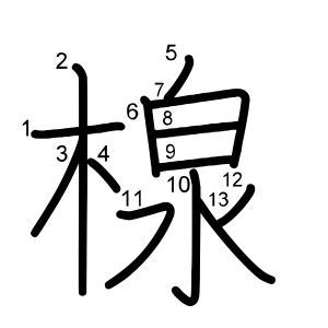 楾