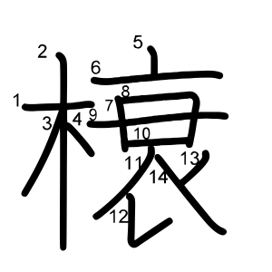 榱