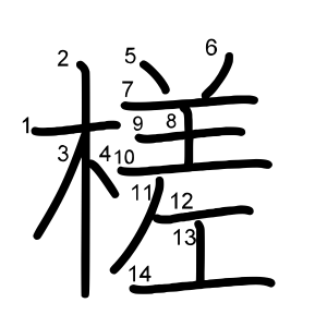 槎