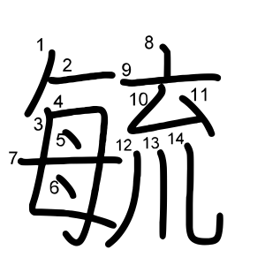 毓