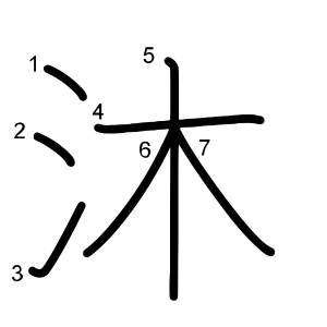 沐