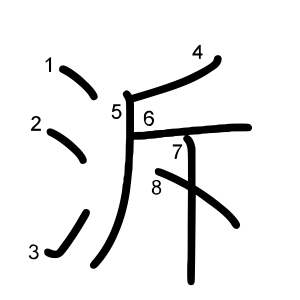 泝
