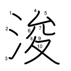 浚