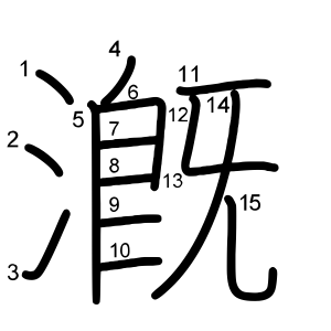 漑