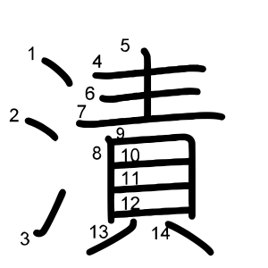 漬