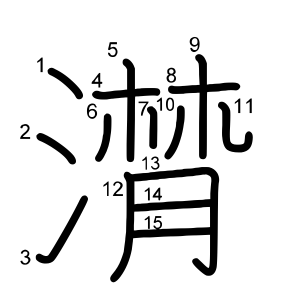 潸